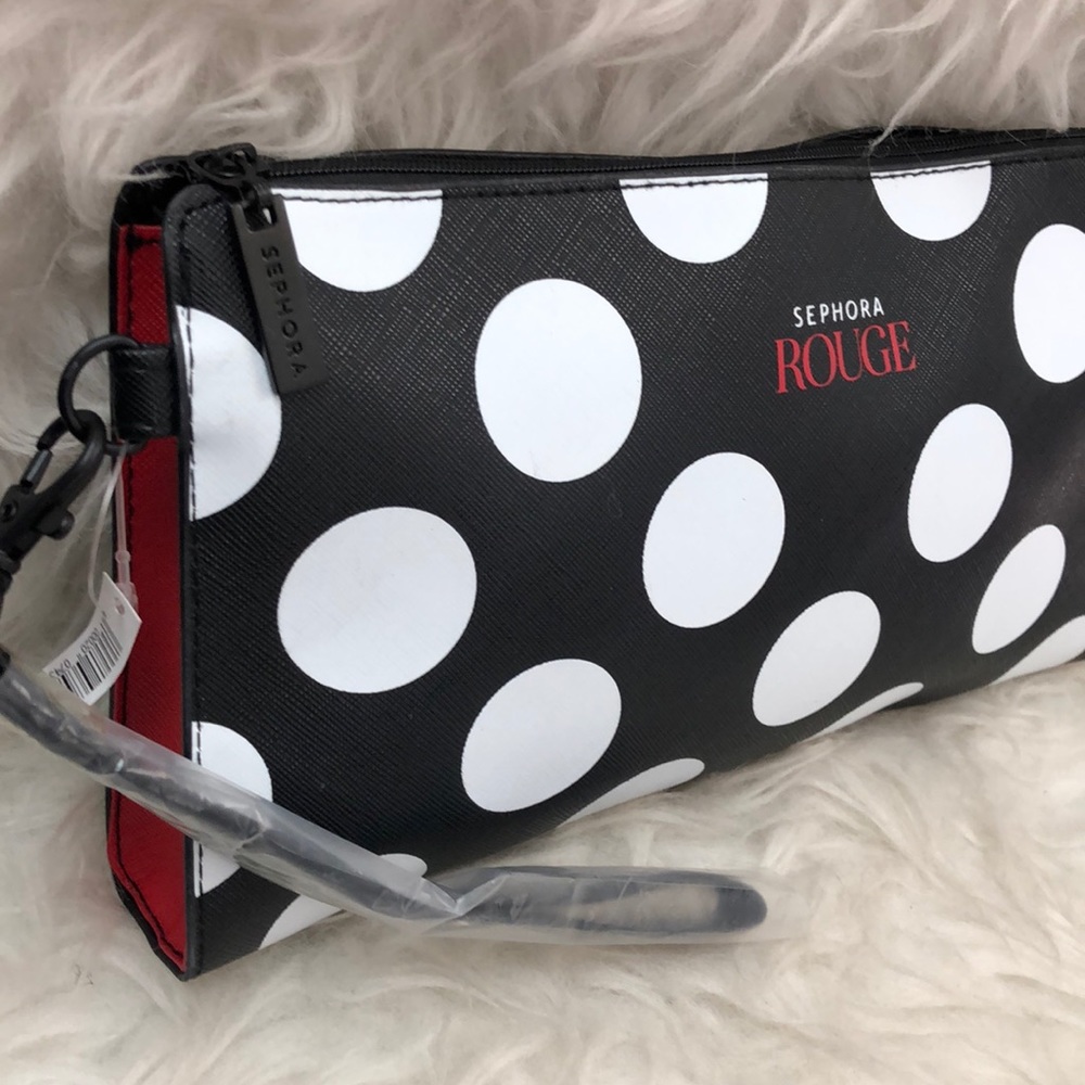 🆕 Sephora Rouge Clutch Bag - Picture 4 of 9